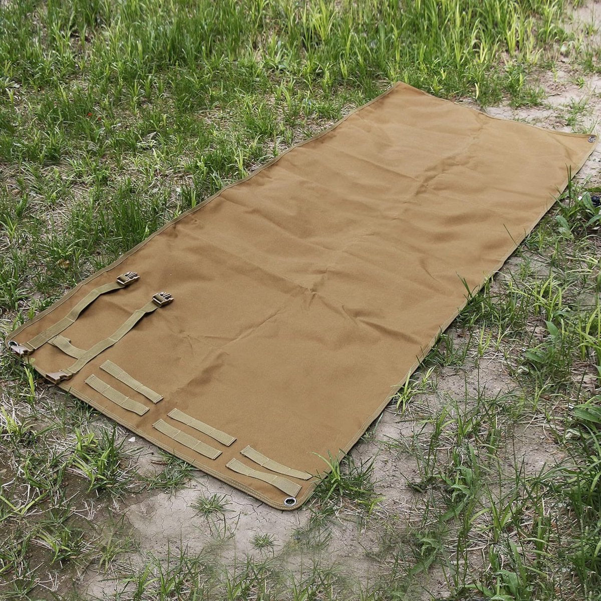Camping Mat Opvouwbaar 75 x 200cm Bruin