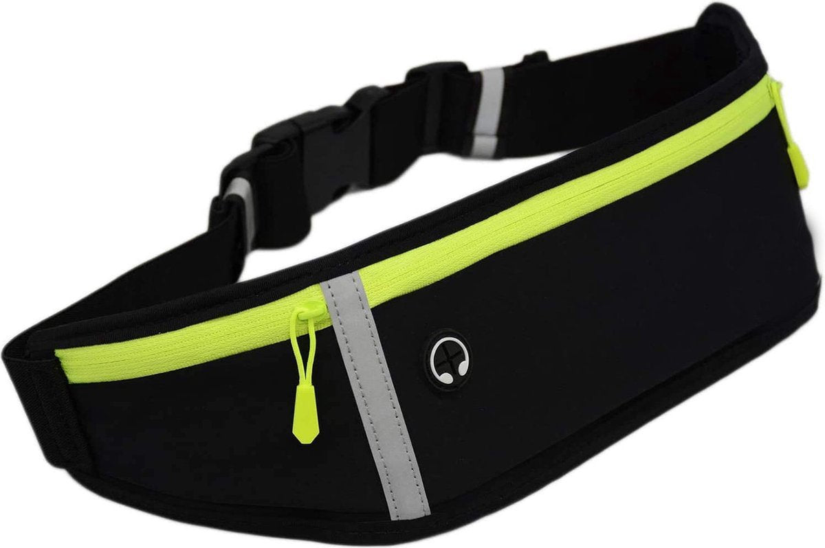 Running belt 60 tot 116 cm Zwart