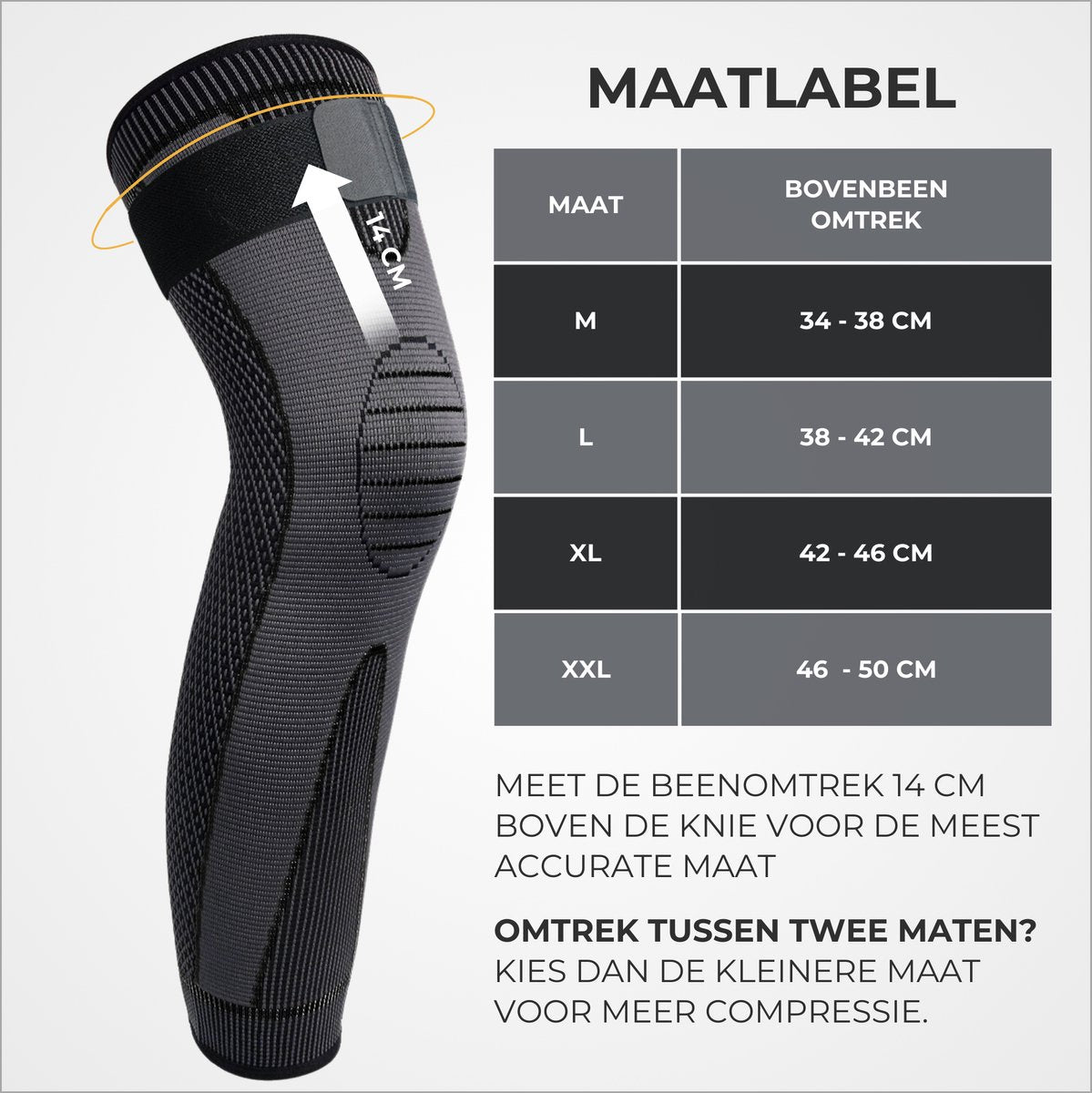 Been Compressie Brace met Band 1 Paar