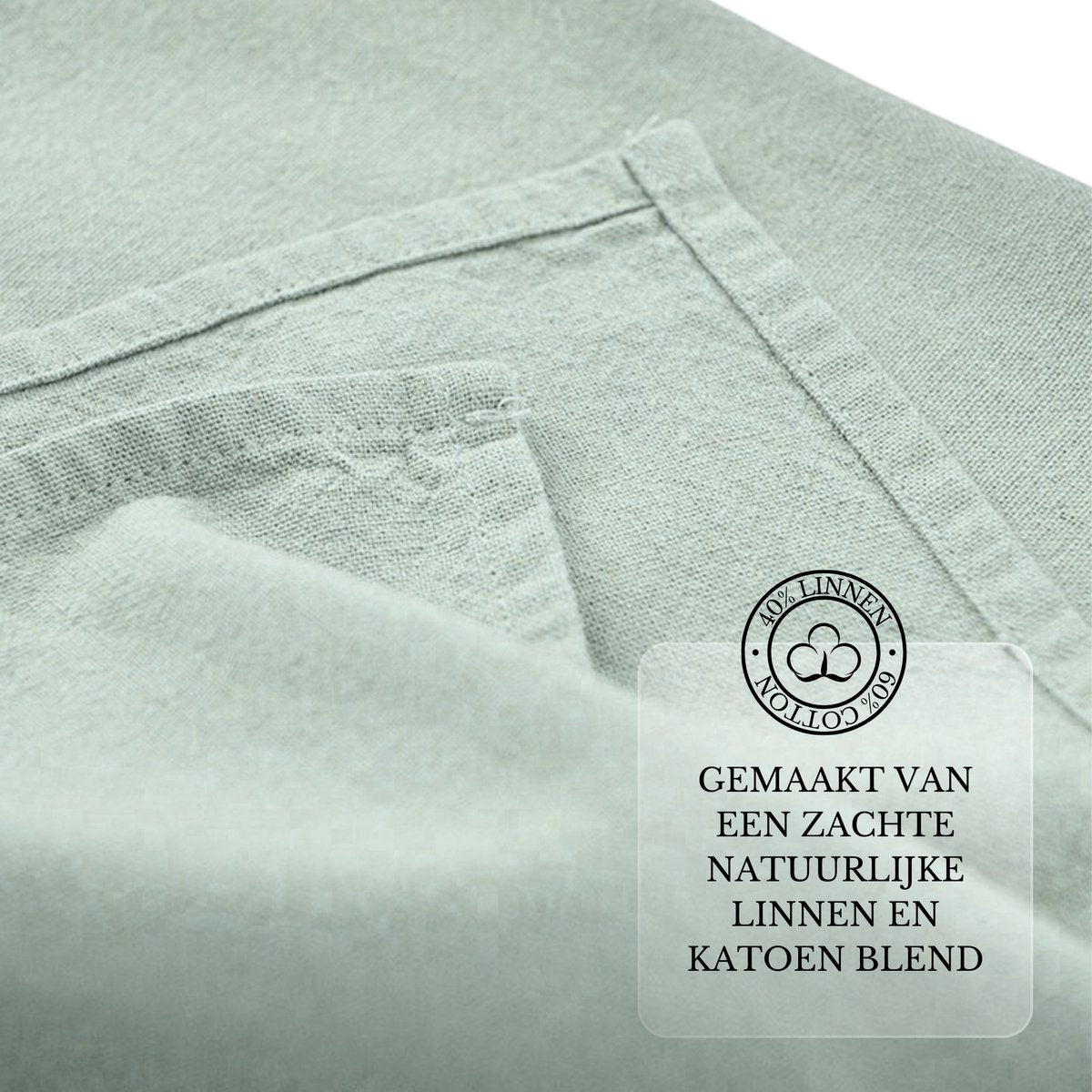 Keukenschort 'Lyssa' Mint Groen