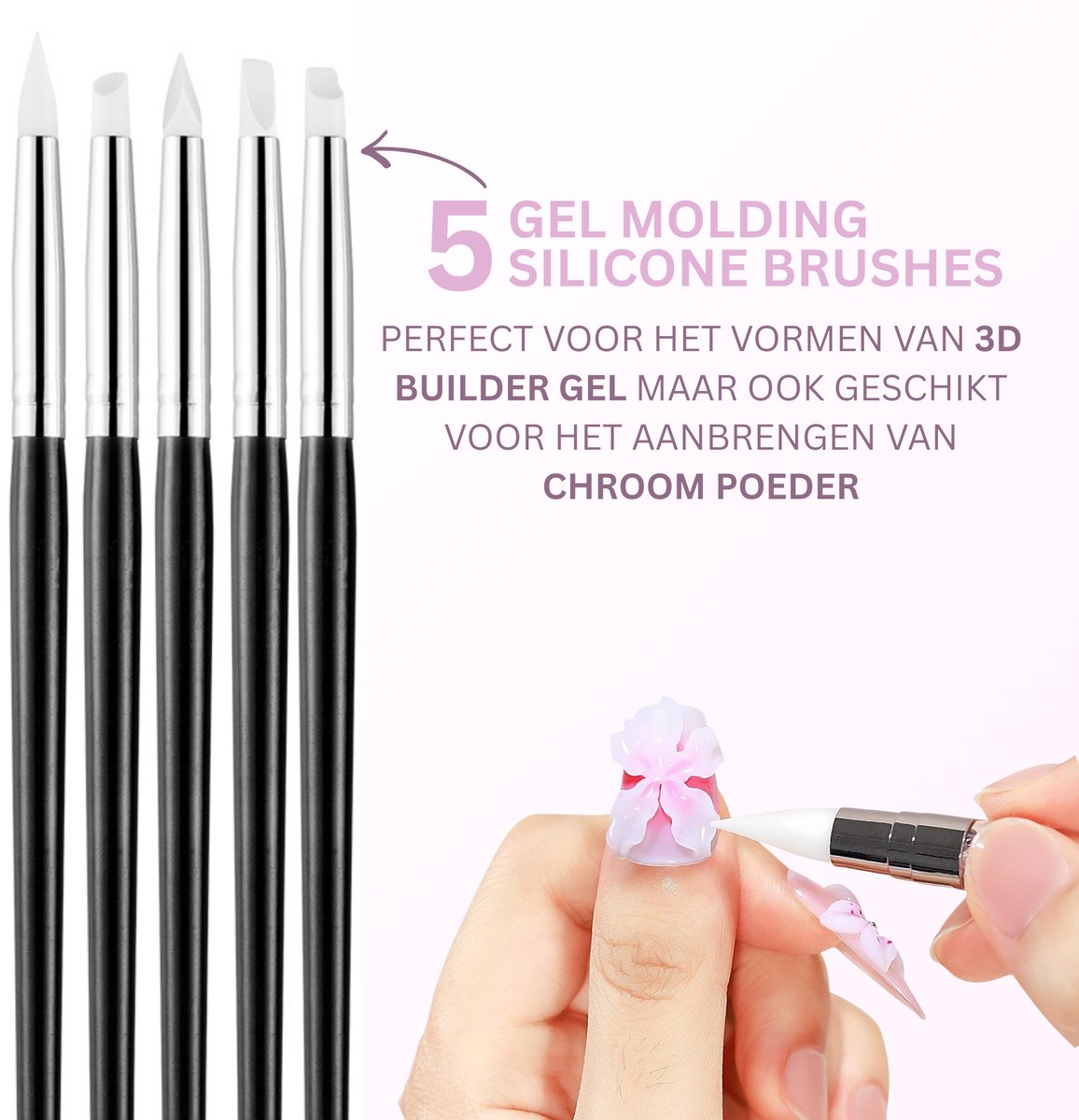 33 delige Nail Art Penselen Set