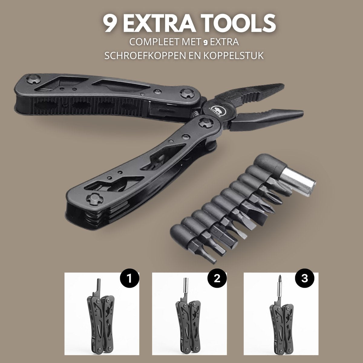 13-in-1 Multifunctioneel Zakmes