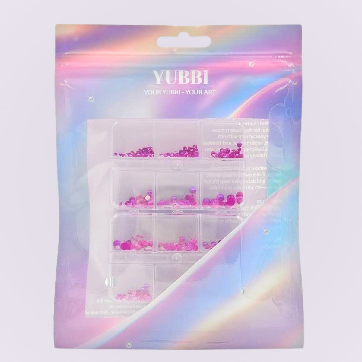 Nagel Glitter Art 2 Set Nr. 05 Berry Bubs