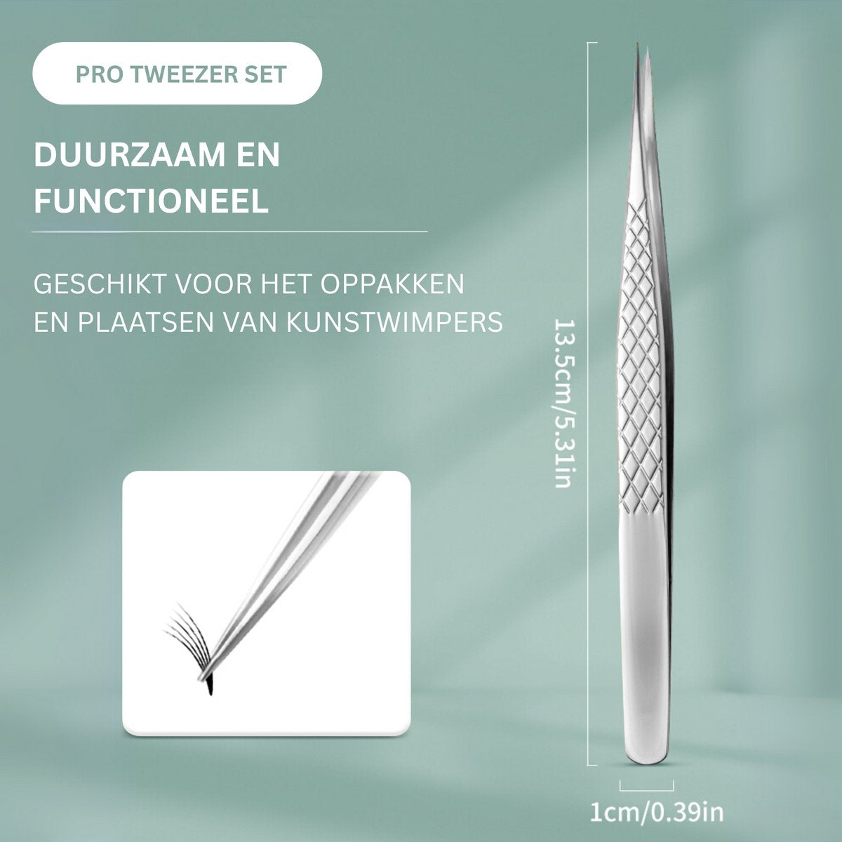 Wimperextension Pincet Set