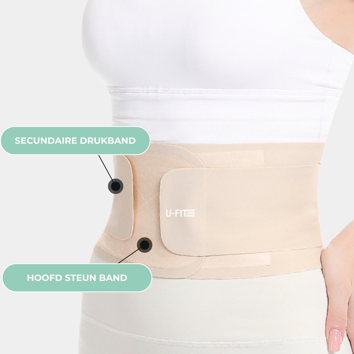 Dun Back Support - Rugbrace Beige