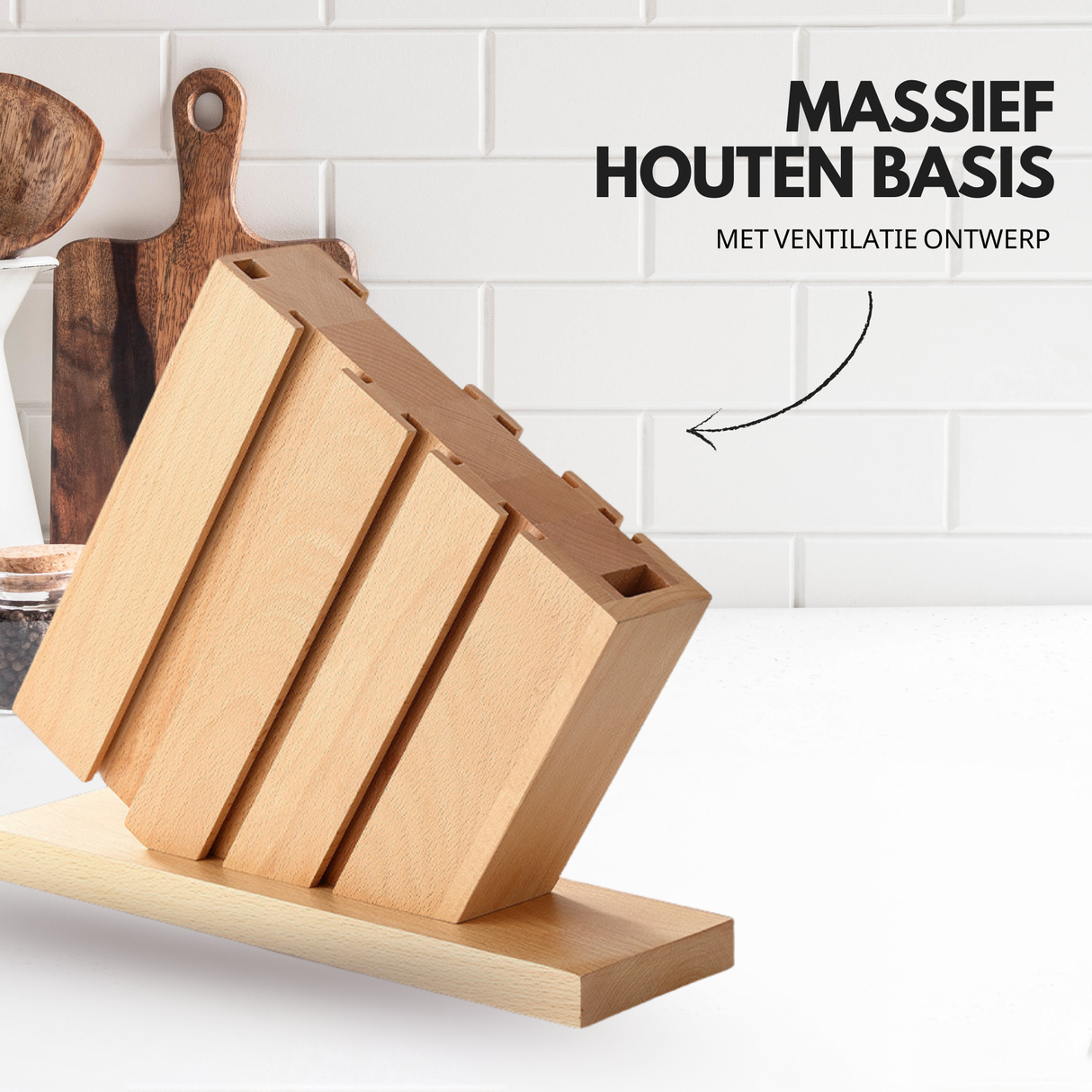 Messenblok met Messen