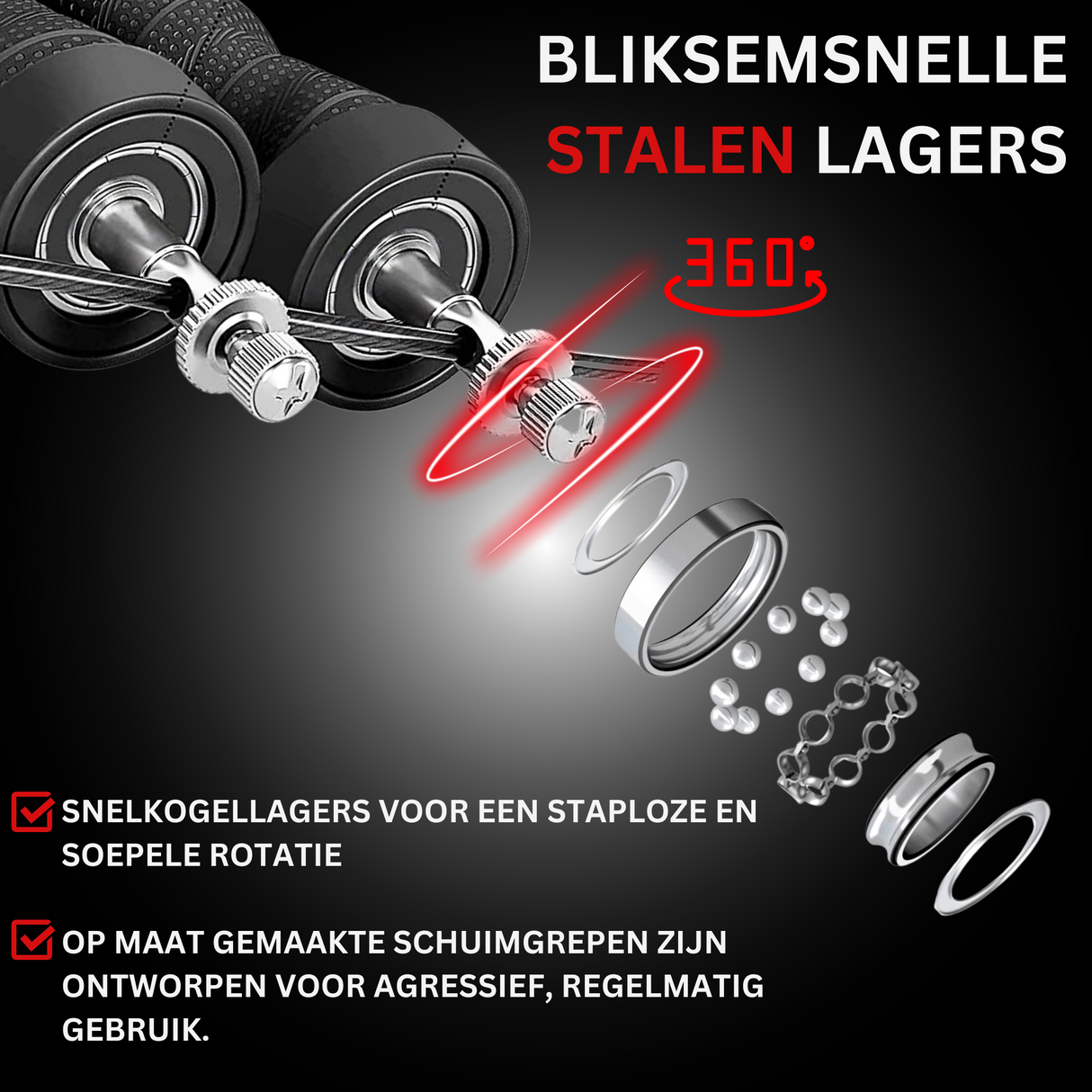 Verzwaard Springtouw Set