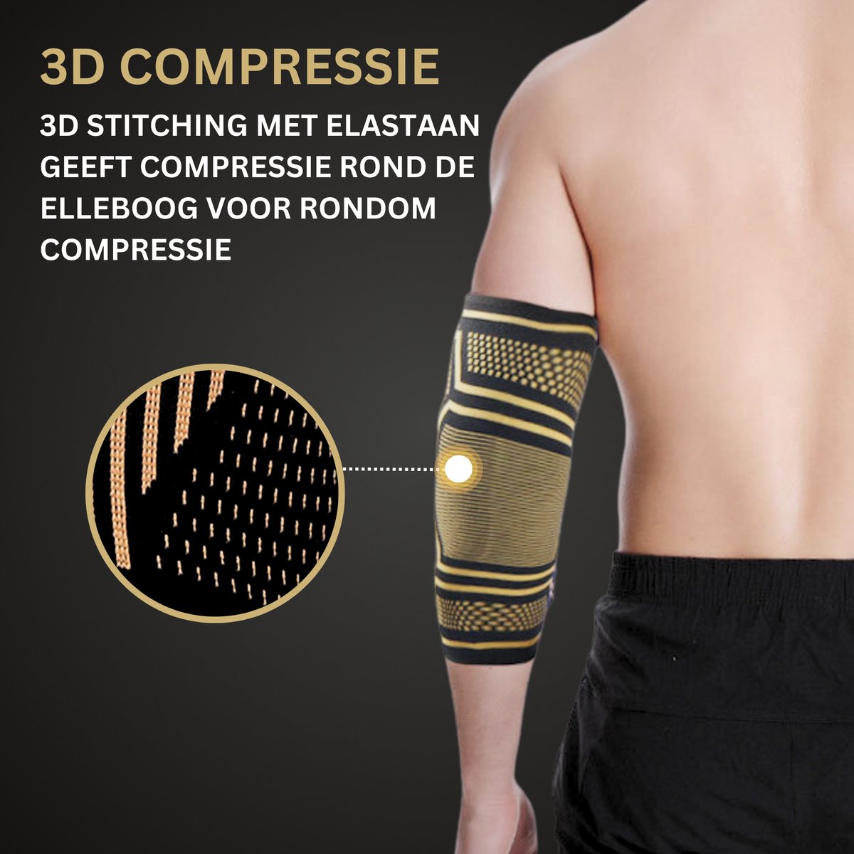 Elleboog Brace Copper 1 Paar