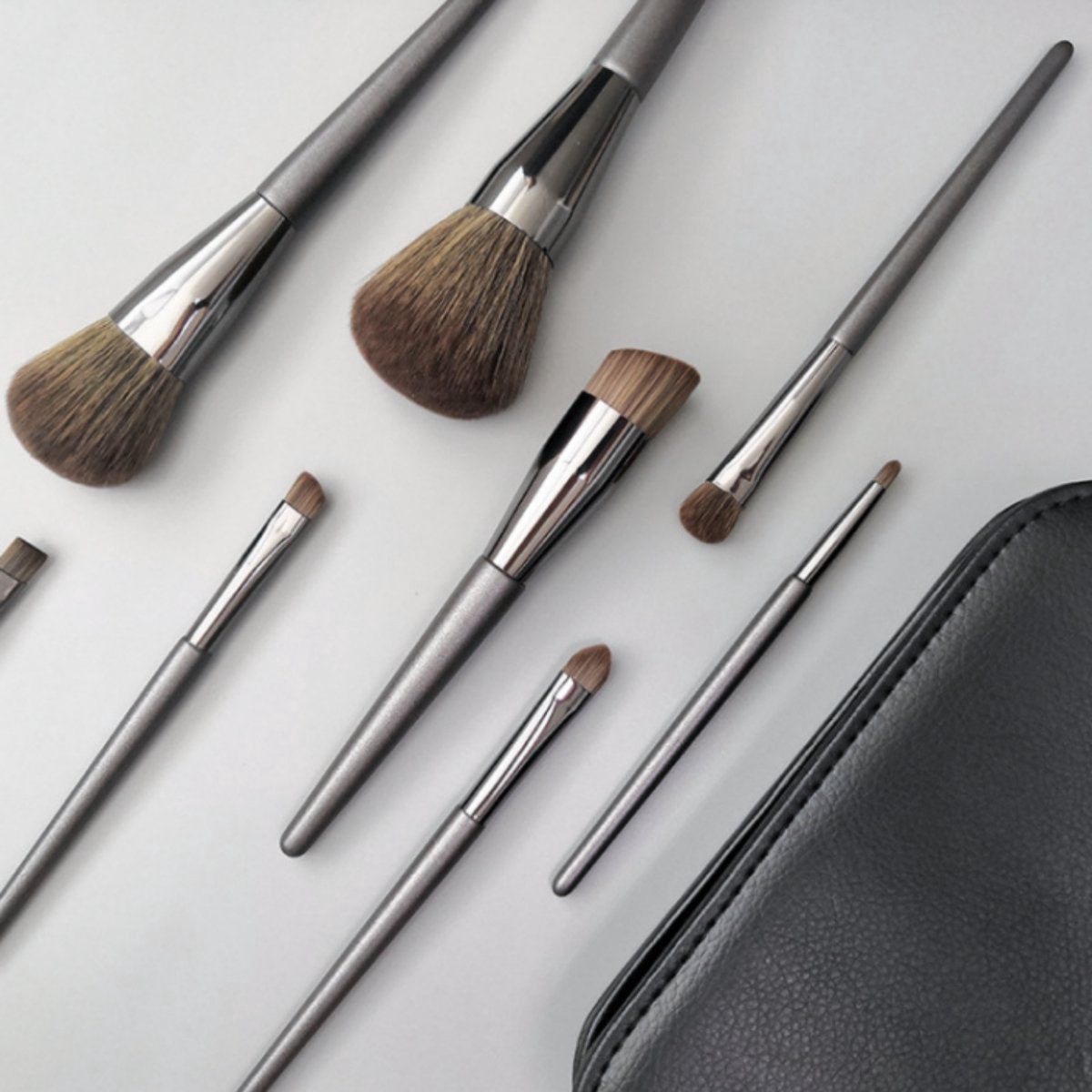 8-delige Make Up Borstels