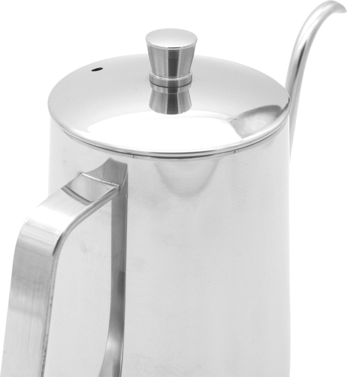 Slow Coffee Ketel 600ml Zilver