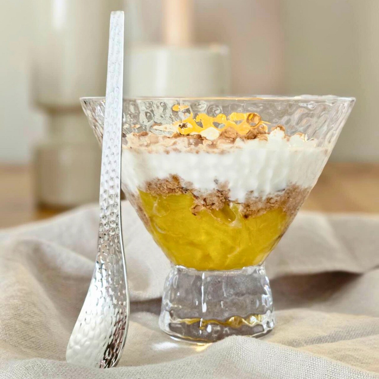 Dessert Lepel Set Zilver