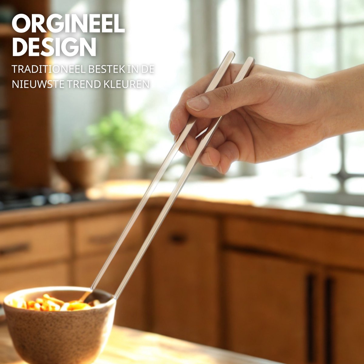 Chopstick Set Zilver