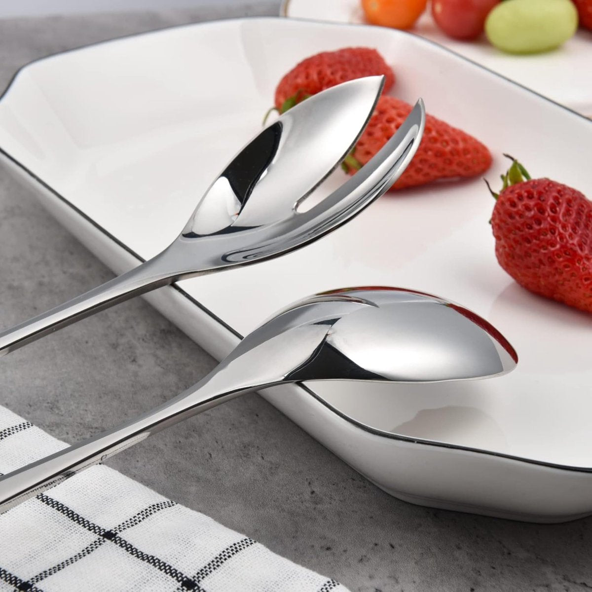 Opscheplepel Zilver Mix Set