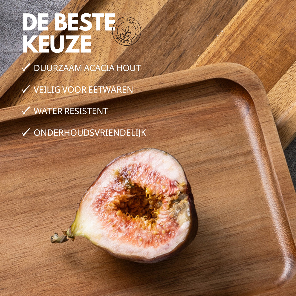 Serveerplank Set Acacia