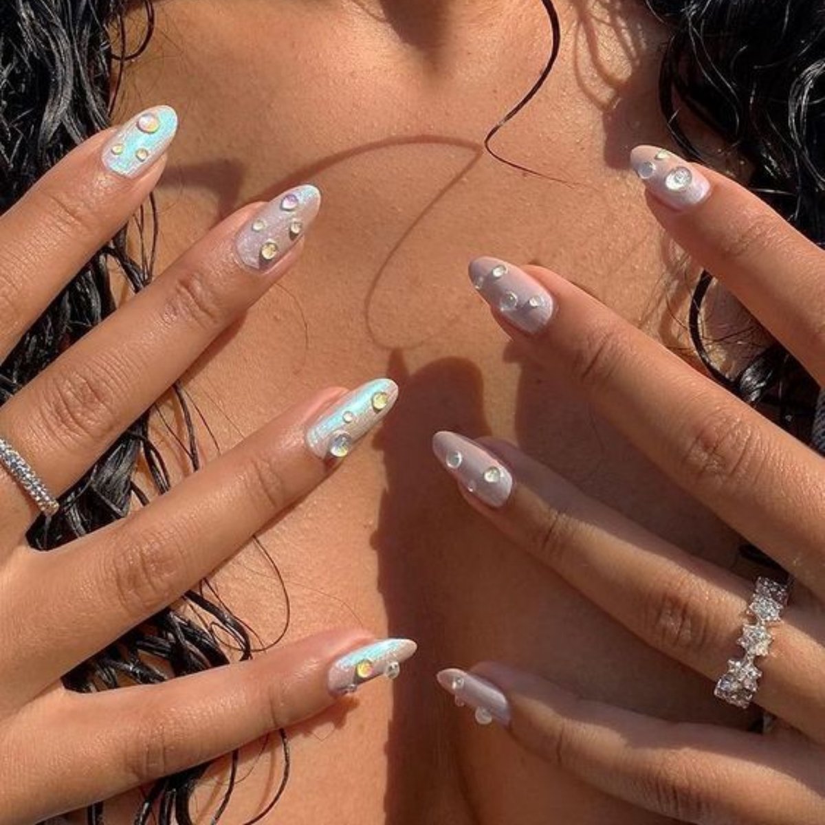 Nagel Glitter Art 2 Set Nr. 06 Aurora Light