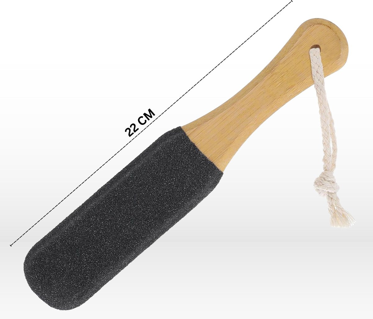 Puimsteen Voetvijl Eeltverwijderaar Zwart