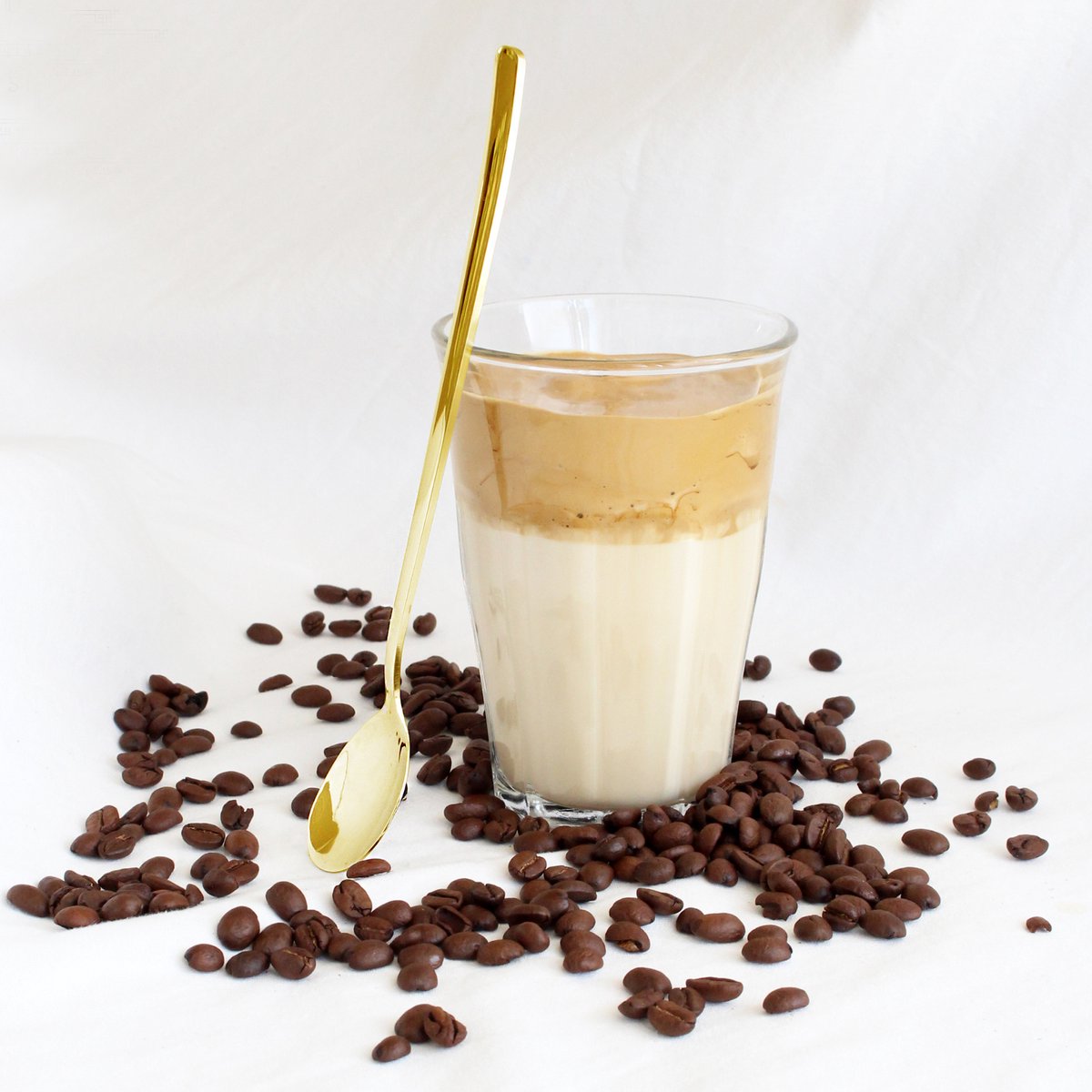 Macchiato Lepels 20cm Goud 6 Stuks