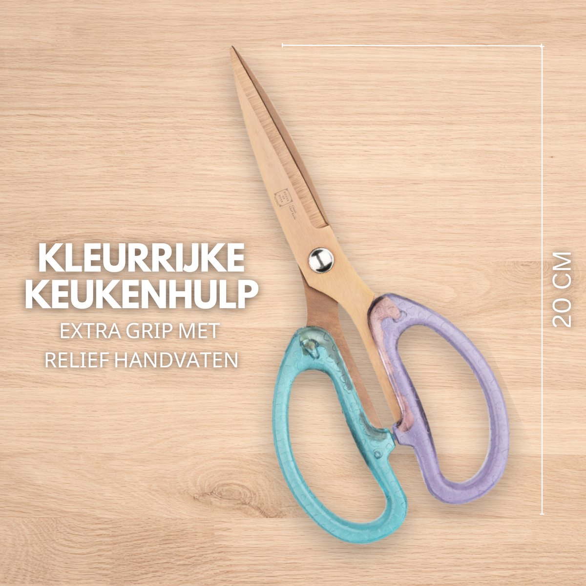 Professionele Keukenschaar Multicolour