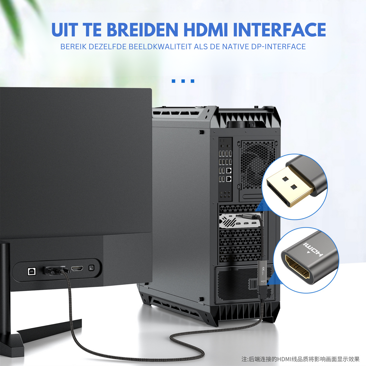 Displayport naar HDMI Adapter