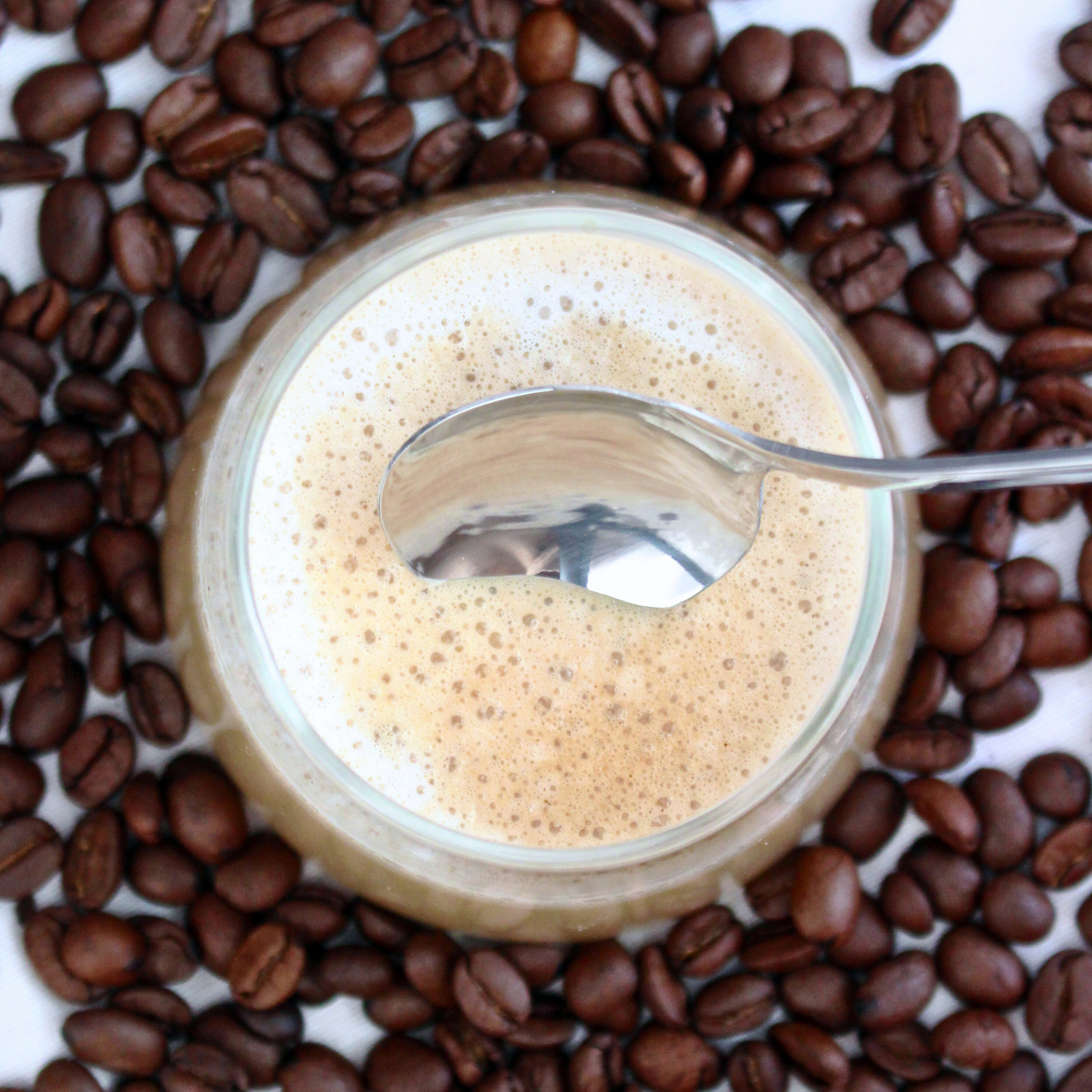 Latte Macchiato 19cm Lepels Zilver