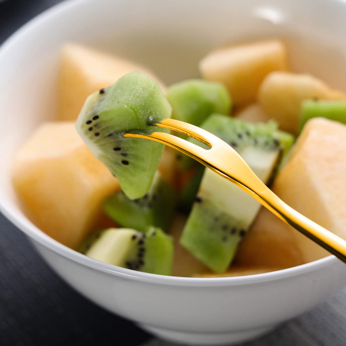 Dessertvorken Goud 12 Stuks