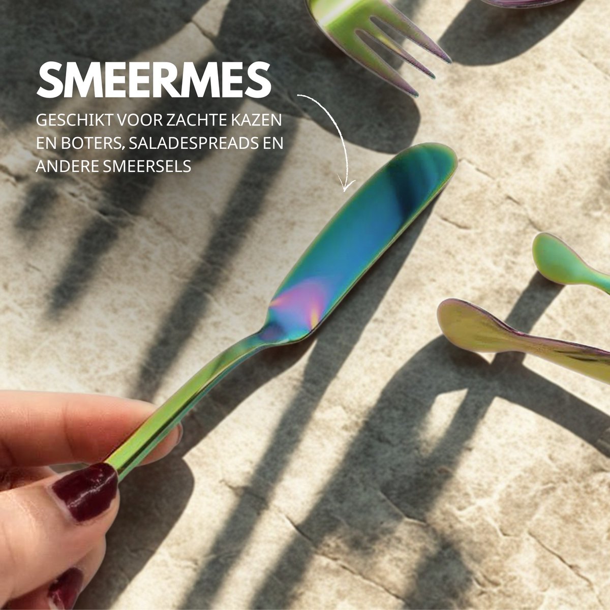 14 Delige Mini Serveerset Multicolor