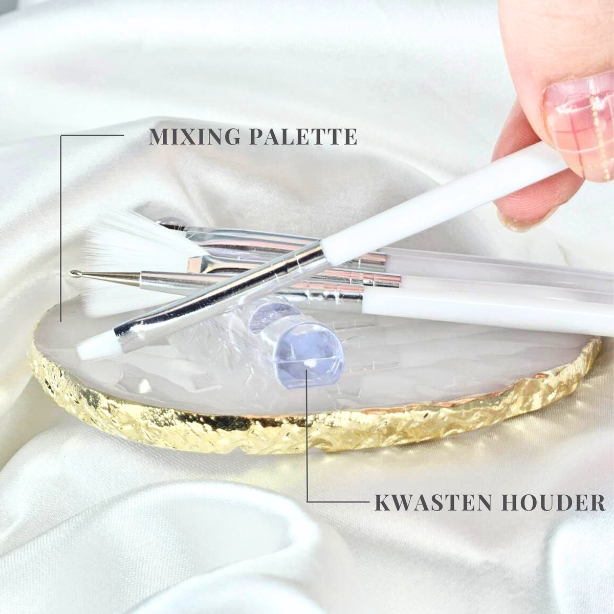 22 delige Nail Art Penselen Set