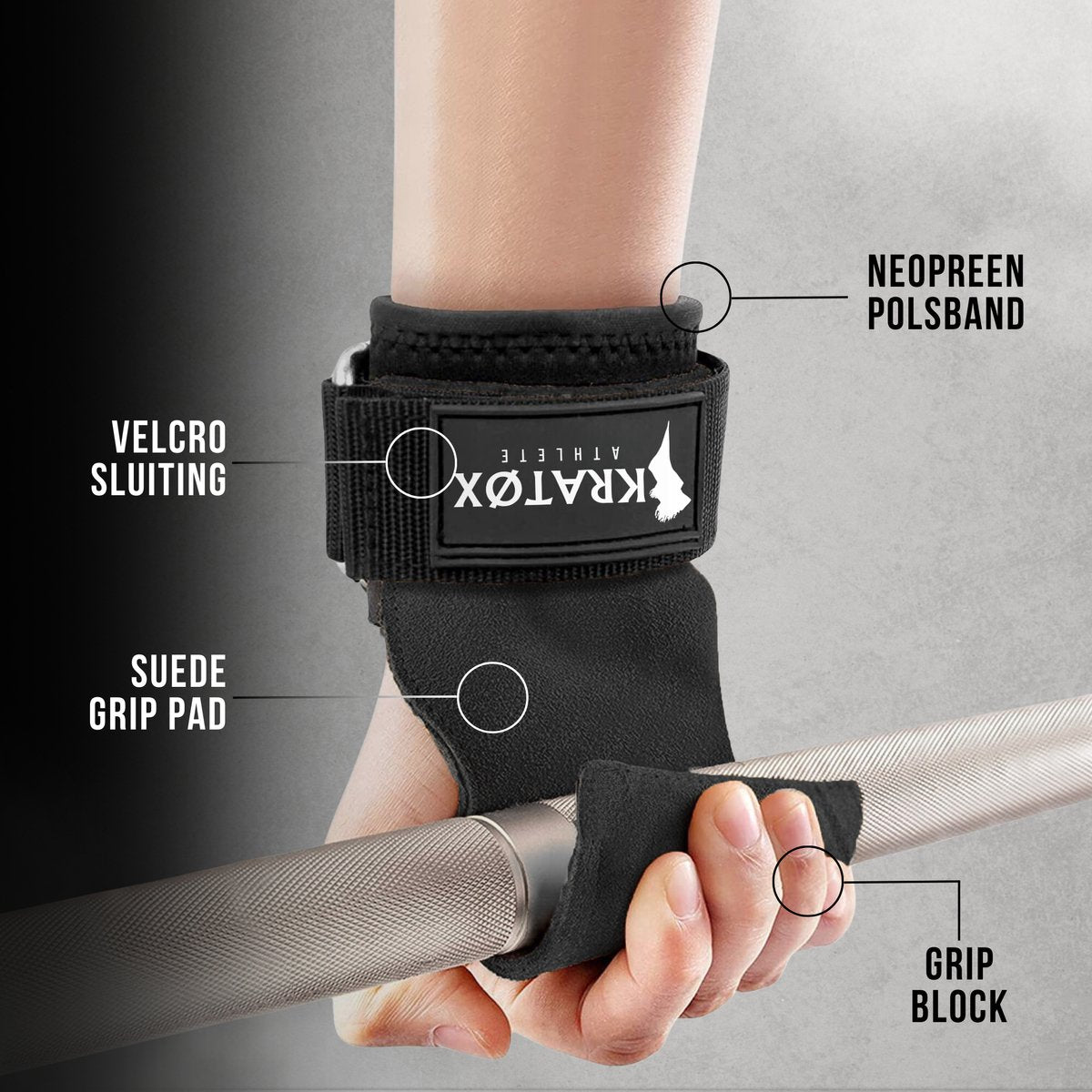 Leren Lifting Straps