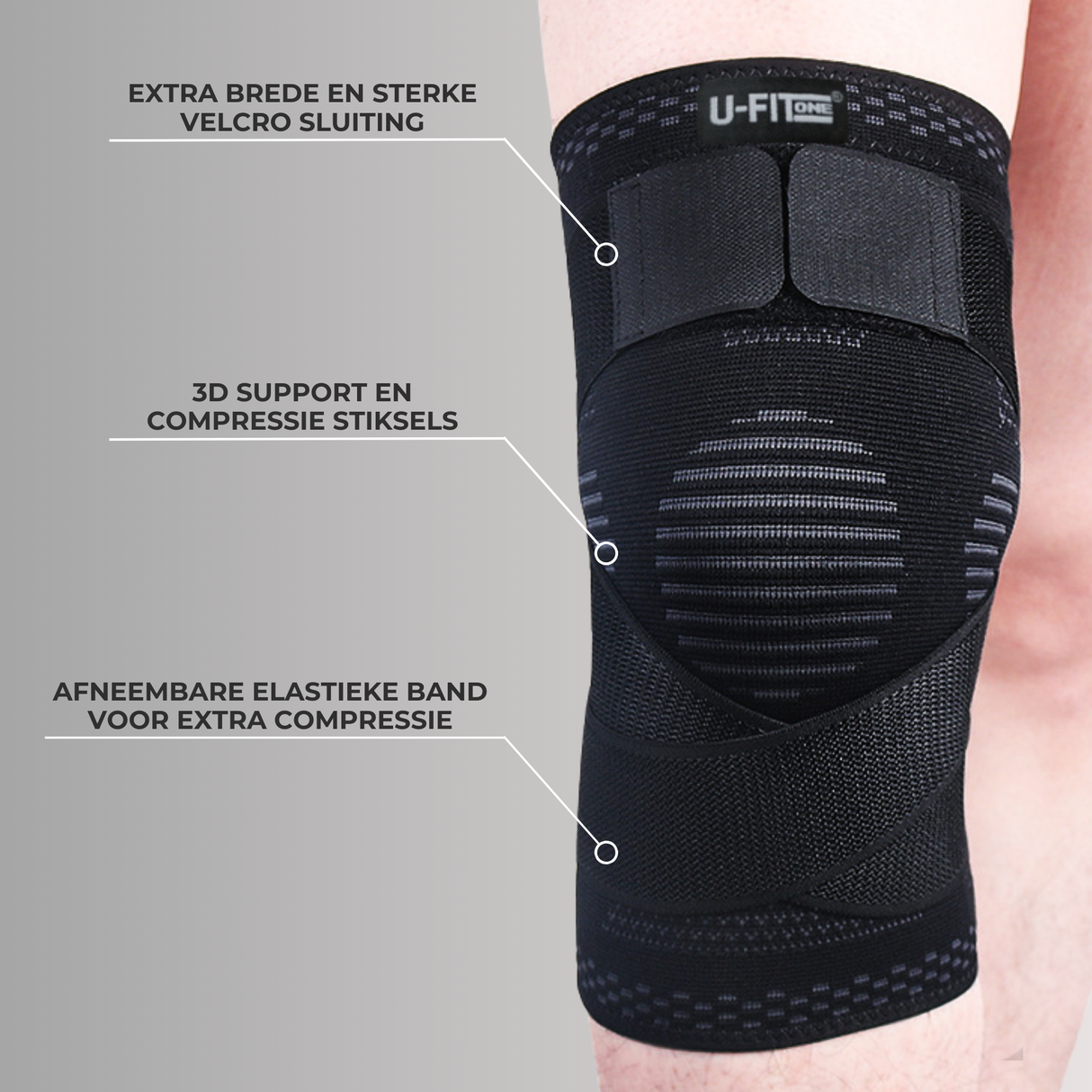 Knie Brace Bandage 1 Stuk