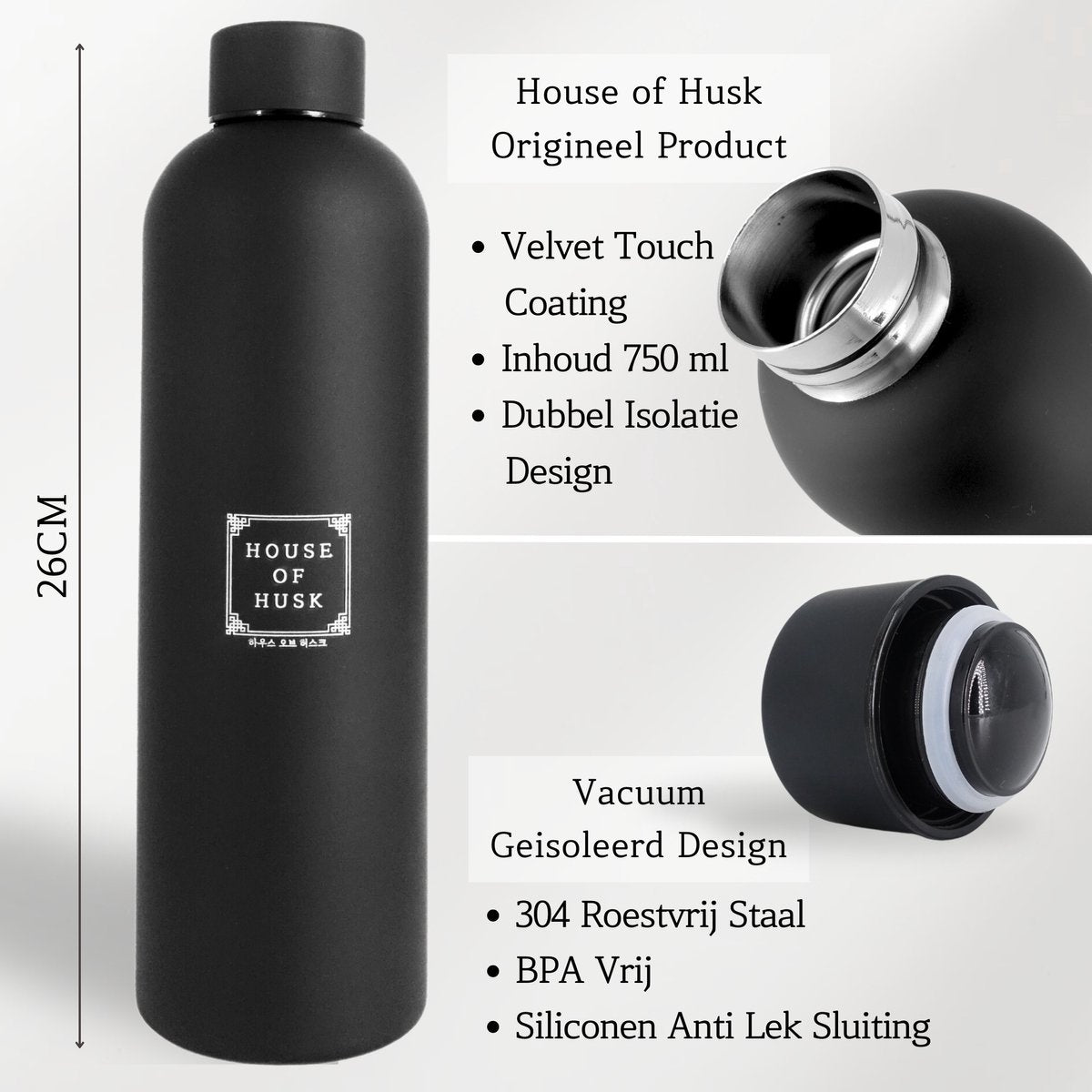 Thermosfles Drinkfles 750ml