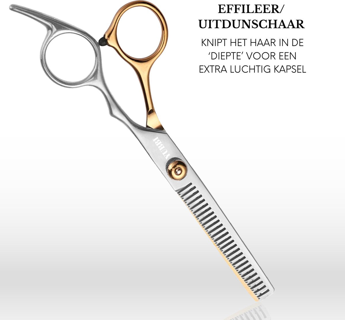 Kappersscharen Set 11-delig Zilver-Goud