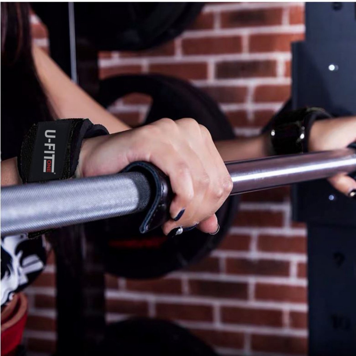 Lifting Straps PU Zwart