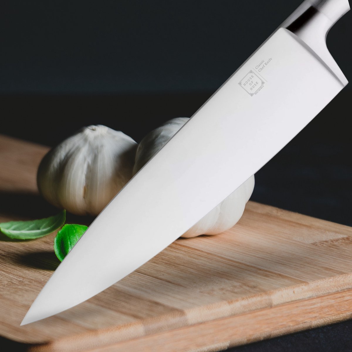 Chef Knife 3Cr13CoMov Zilver