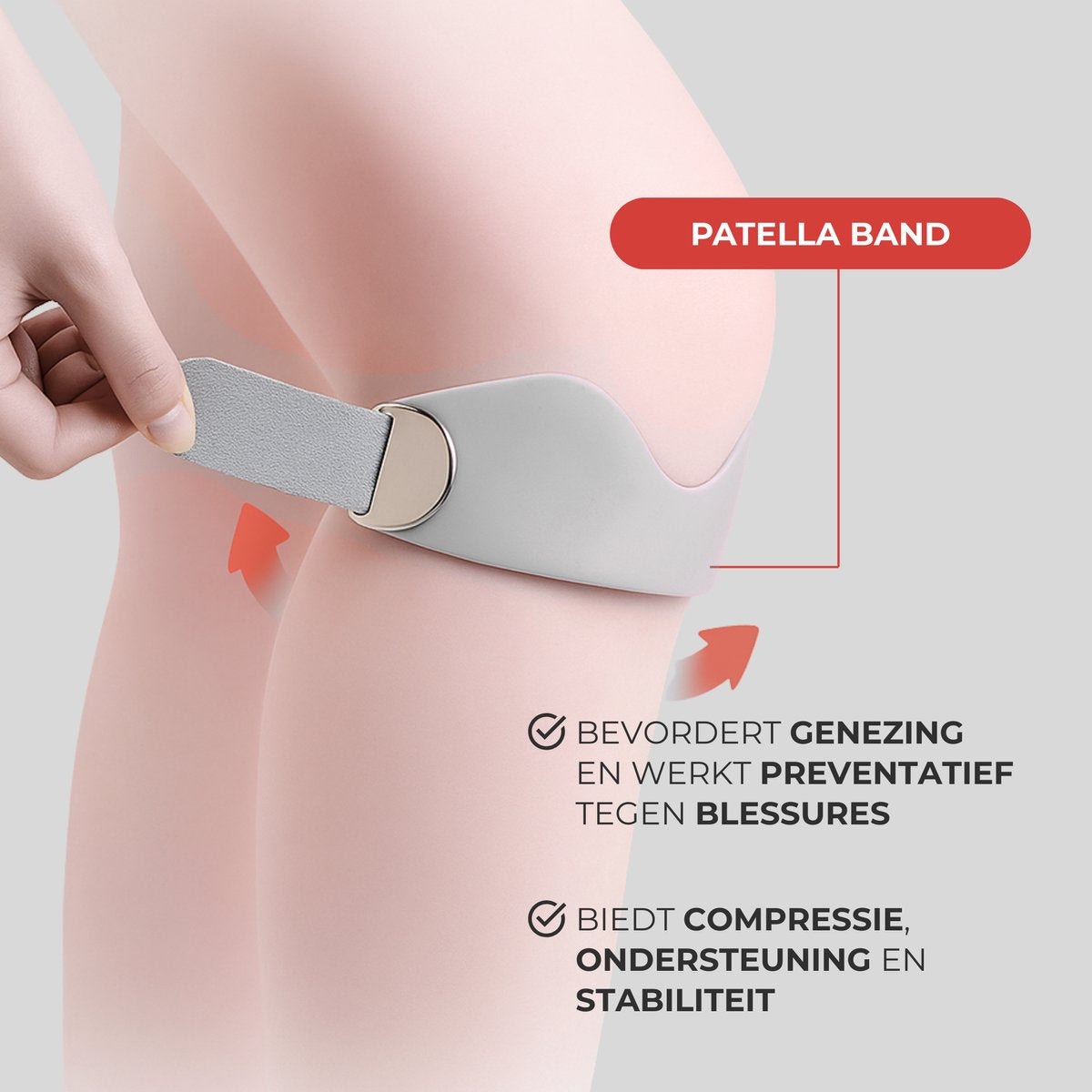 Patellaband Silicon 1 Paar