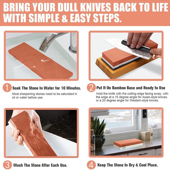 Slijpsteen Navulling 3000/8000