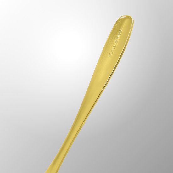 Opscheplepel 21cm Goud Set