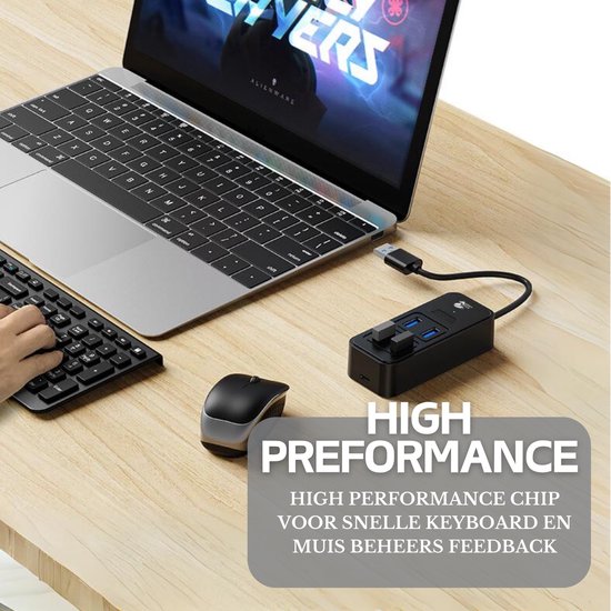 5-in-1 Basic USB Hub