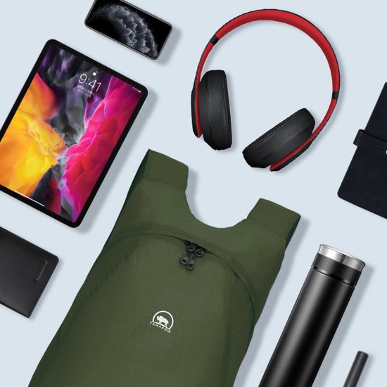 Opvouwbare Rugtas 14 Liter Groen