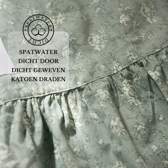 Keukenschort 'Flora' Blauw