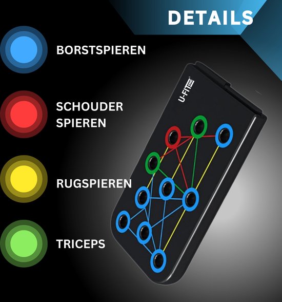 Push Up Board Inklapbaar