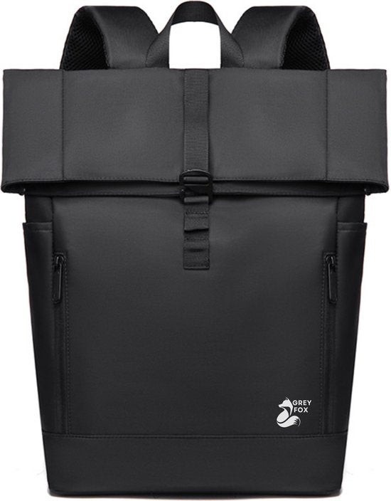Rolltop Rugzak Zwart