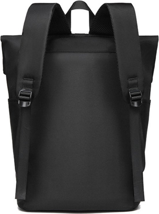 Rolltop Rugzak Zwart