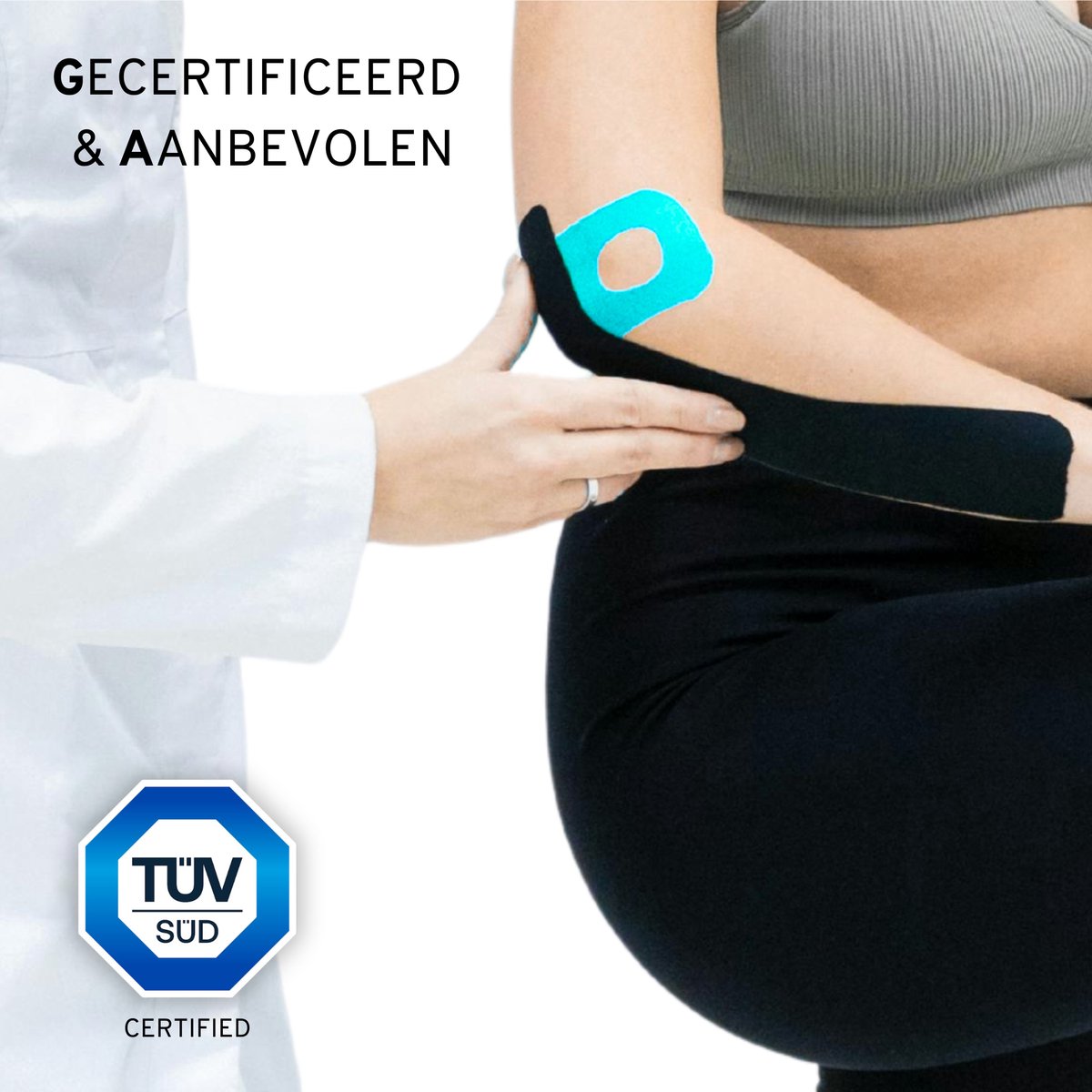 Kinesiotape Blauw 1 Stuk