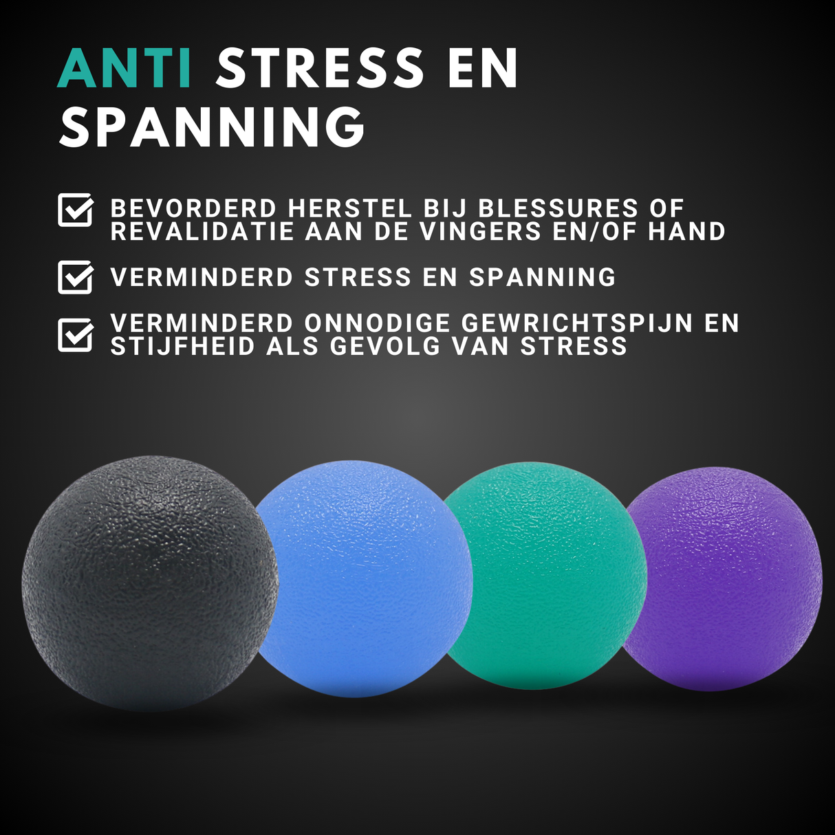 Stressballen 15kg tot 30kg