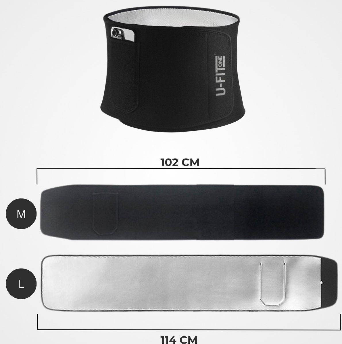 Zweetband-Waist trainer