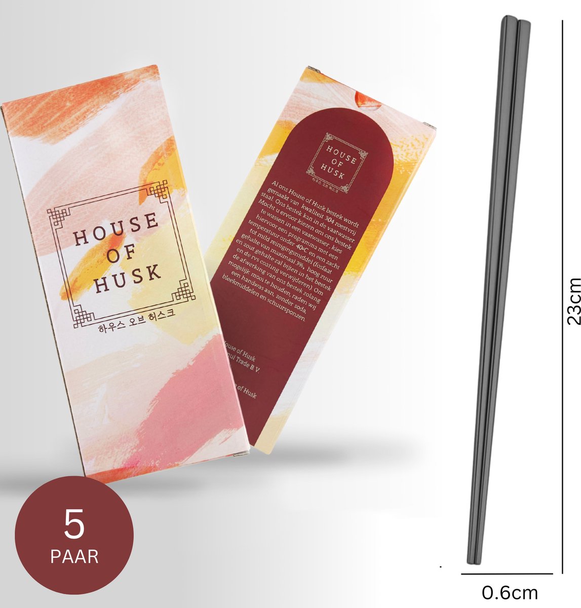 Chopstick Set Zwart