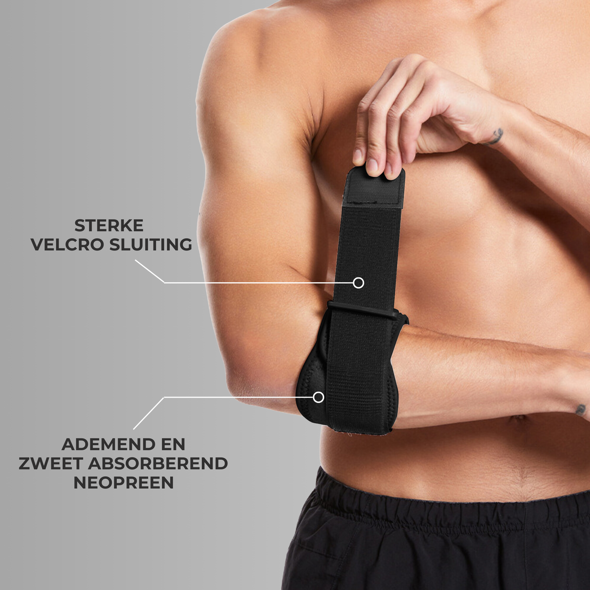 Brede Elleboog Brace 1 Stuk