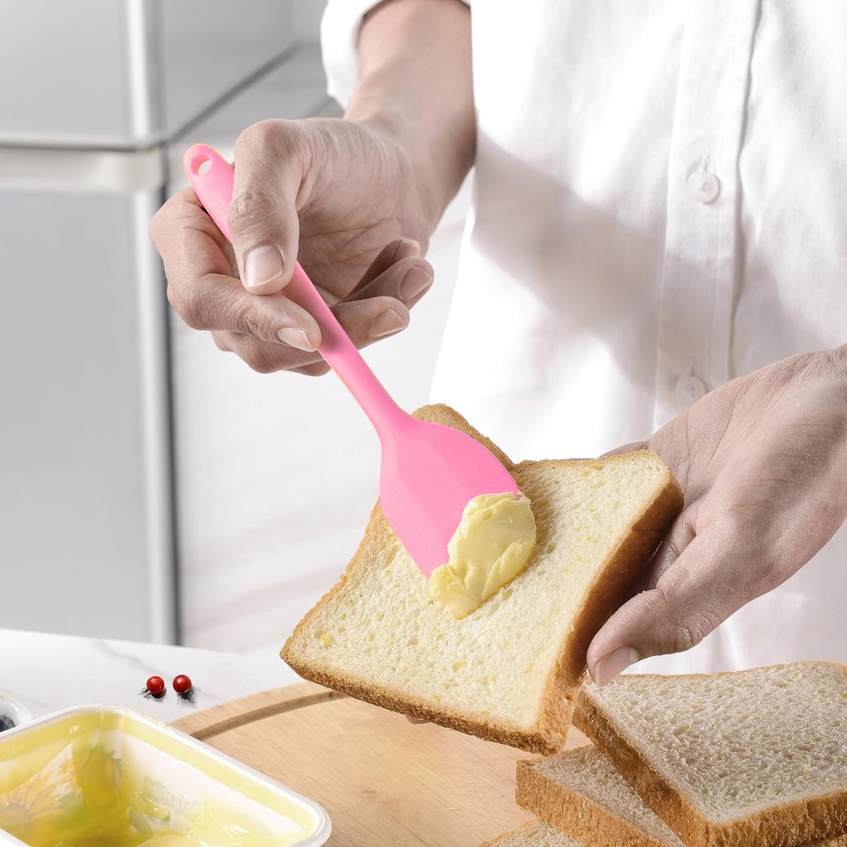 Siliconen Spatel Set Roze