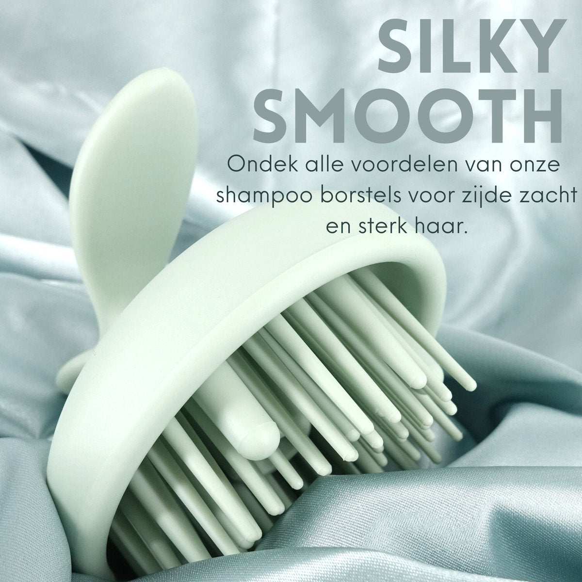 Haarborstel & Scalp Massager 1 Stuk