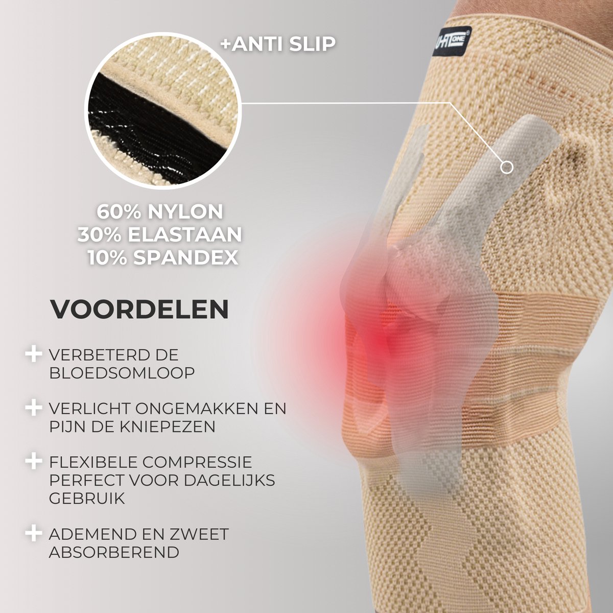 Pro Kniebrace 1 Stuk